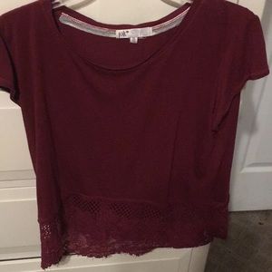 burgundy crop